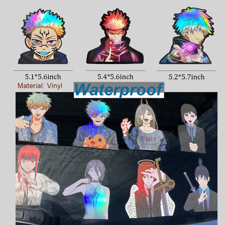 Jujutsu Kaisen Holographic Sticker Set