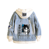 Attack on Titan Hooded Jeans Jacket