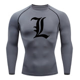 Death Note L Compression Shirts