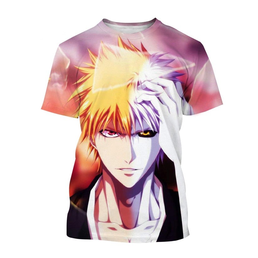 Bleach Round Neck Unisex Tee