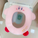 Kirby Plush Toilet Seat Cover
