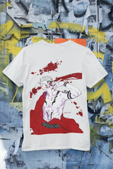 Here at Everythinganimee we have the best anime shirts in the world.
Channel the power of Ryomen Sukuna with this bold and intense design from Jujutsu Kaisen. Featuring the iconic Cursed King in his fearsome form, this shirt captures Sukuna’s raw strength and chaotic energy.