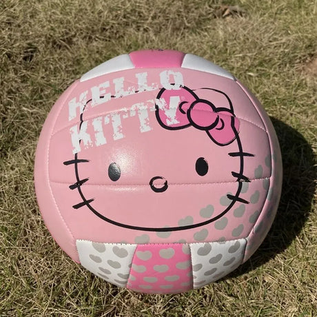 This has got to be the cutest thing ever! Our brand new Hello Kitty Ace Volleyball - Size 5 | Here at Everythinganimee we have the worlds best anime merch | Free Global Shipping