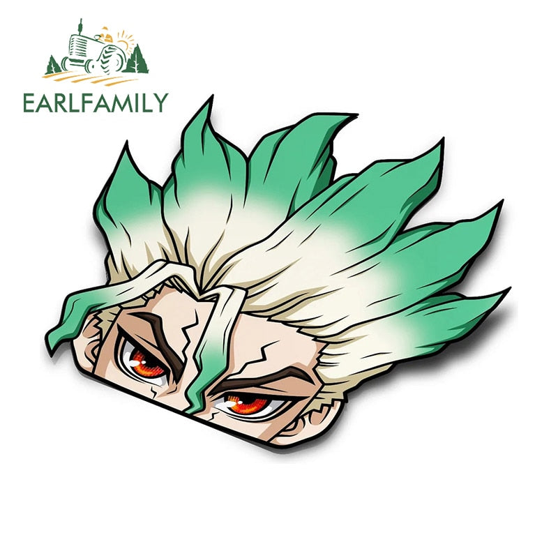 Dr. Stone Peeker Sticker