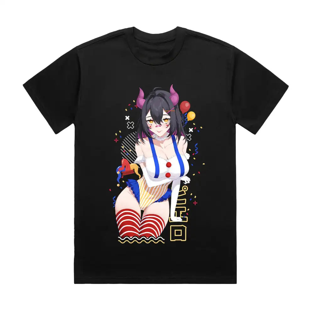 Immerse yourself in this striking Rainhoe Tee, perfect for anime fans. Looking for more Eromanga Sensei merch? Explore our full collection of anime merch now!