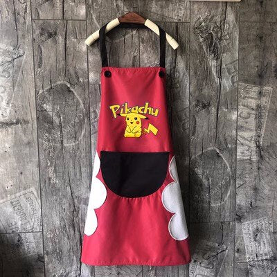 Anime Pokémon Pocket Monster Adult Cooking Baking Apron Cartoon Waterproof Cleaning Tool Household Pinafore Everythinganimee, anime merch, anime gear, anime, anime stuff, buy anime, Manga Otaku Cosplay Japan Animation Shonen Shoujo Seinen Shojo Mecha Fandom Subtitle Dubbed Fanart MyAnimeList MangaStream Studio Ghibli