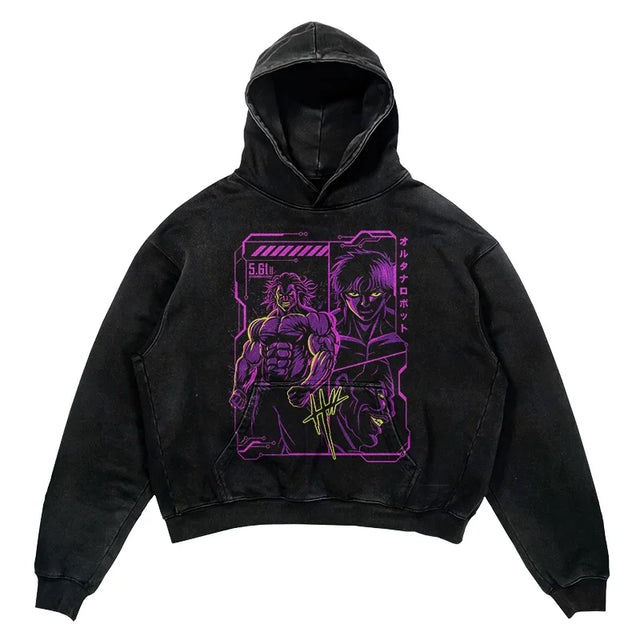 This Hoodie celebrates the beloved Baki Series, ideal for both Autumn & Winter. | If you are looking for more Baki Merch, We have it all! | Check out all our Anime Merch now!