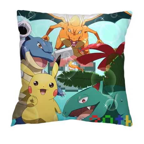 This pillowcase captures the magic of Pokemon. If you're looking for more Pokemon merch,we have it all! Check out our anime merch now—free shipping!