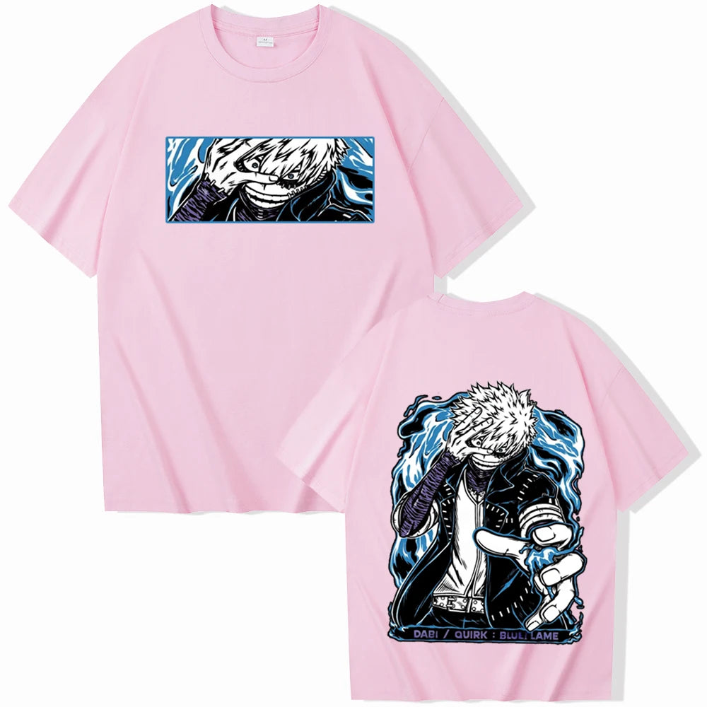 Immerse yourself in this Dabi  tee, perfect for anime fans. Looking for more My Hero Academia merch? Explore our full collection of anime merch now!