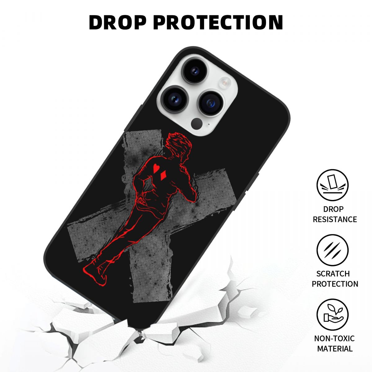 Hisoka's Mystique Guard - Hunter X Hunter iPhone Case