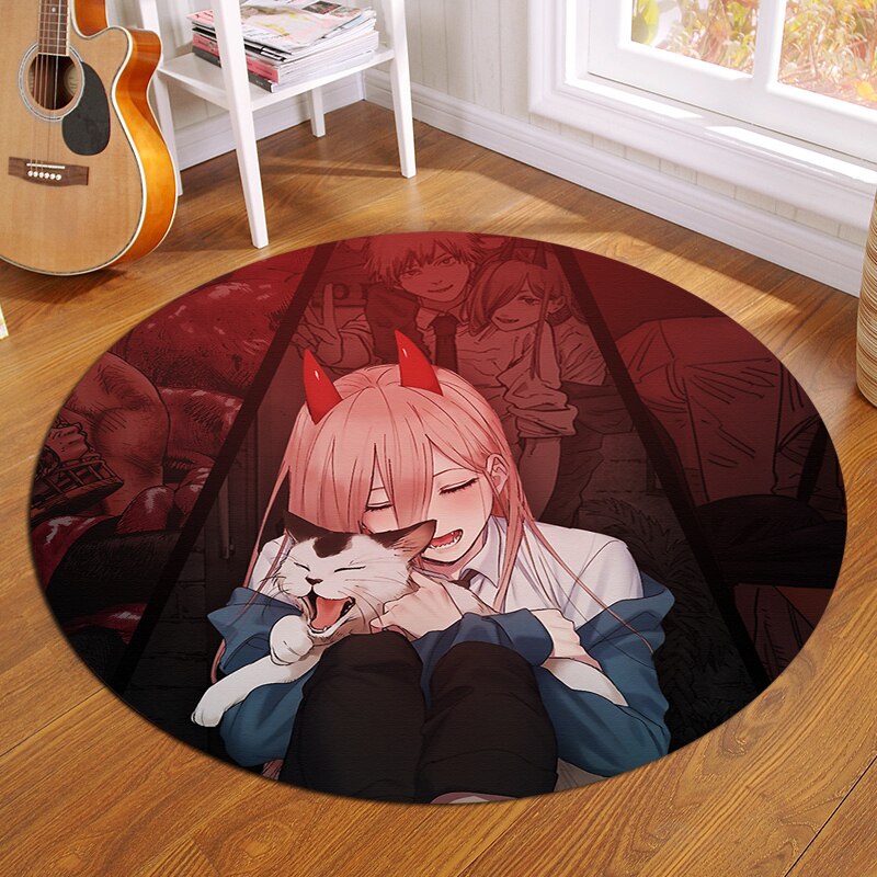 Chainsaw Man Rugs