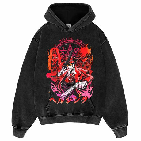 This Hoodie celebrates the beloved Hellsing Series, ideal for both Autumn & Winter. | If you are looking for more Hellsing Merch, We have it all! | Check out all our Anime Merch now!