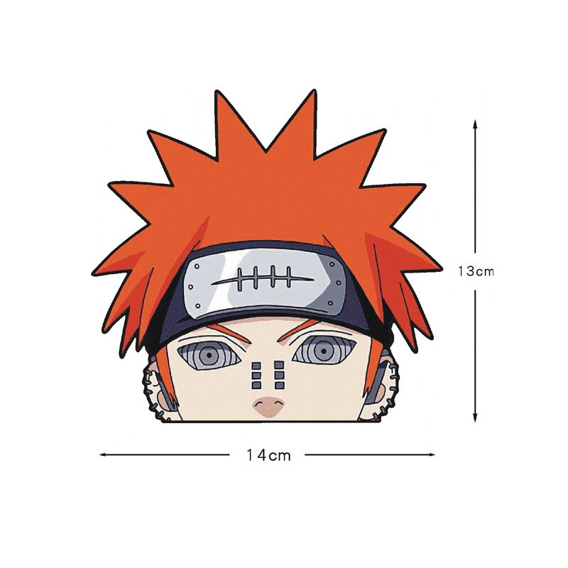 Naruto Peeker Car Stickers