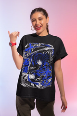 This striking tee showcasing the Water Hashira, Giyu Tomioka, in action. If you are looking for more Demon Slayer Merch, We have it all! | Check out all our Anime Merch now!