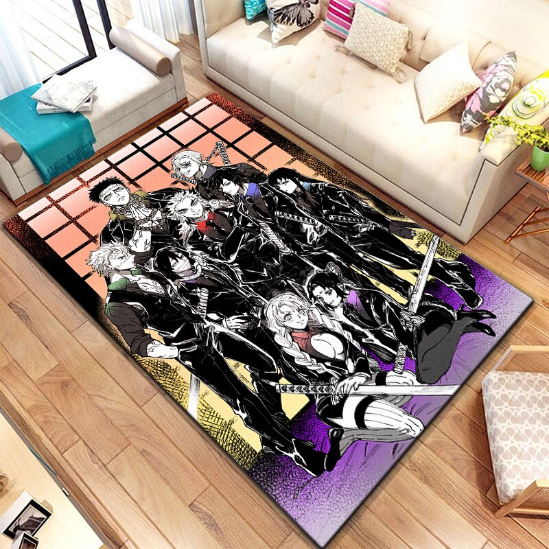 Demon Slayer Beautiful Painting Carpet
