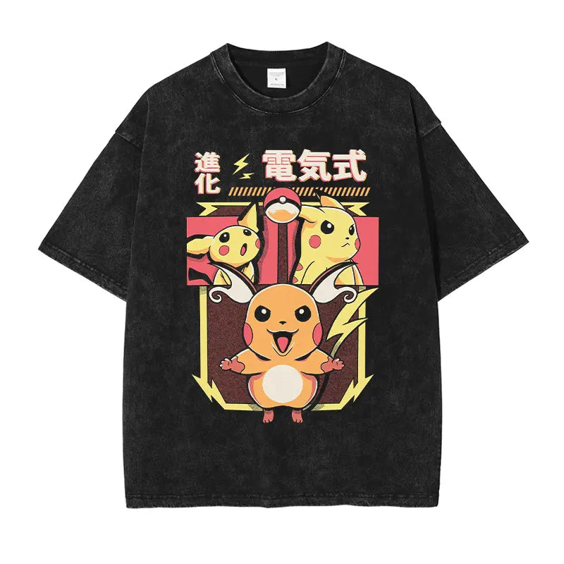 Upgrade your style with our Pokemon Vintage Streetwear Shirts | Here at Everythinganimee we have the worlds best anime merch | Free Global Shipping