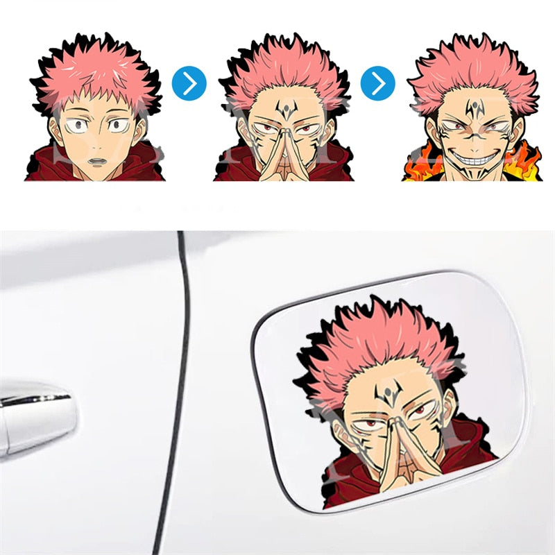 Jujutsu Kaisen Yuji/Sukuna Motion Stickers