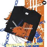 Immerse yourself in this striking Kunigami Tee, perfect for anime fans Looking for more Blue Lock merch? Explore our full collection of anime merch now!