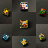 Pokemon Pikachu Custom Resin Micro Transparent KeyCaps