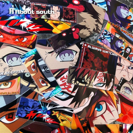 Each sticker captures the unique and powerful eyes of various Naruto characters. | If you are looking for more Naruto Merch, We have it all! | Check out all our Anime Merch now!