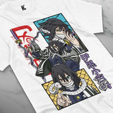 Here at Everythinganimee we have the best anime shirts in the world.
Celebrate the enigmatic power of Obanai Iguro with this Demon Slayer tee. Featuring the skilled Serpent Hashira in action, this shirt showcases his mysterious and fierce persona, making it a perfect pick for fans of the series. 