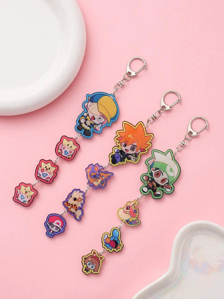 This keychains captures the magic of Pokemon. If you're looking for more Pokemon  merch,we have it all! Check out our anime merch now—free shipping!