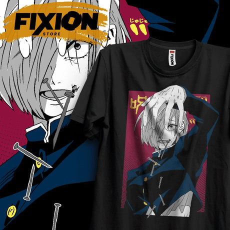 Here at Everythinganimee we have the best anime shirts in the world.
Celebrate the intense spirit of Jujutsu Kaisen with this striking tee. Featuring a bold depiction of the fearless sorcerer, the design captures the edgy and dark aesthetics that fans love. 