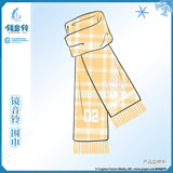 Snow Miku Plaid Scarf - Embrace Winter in Style with Hatsune Miku