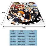 Haikyuu Coral Fleece Plush Blankets