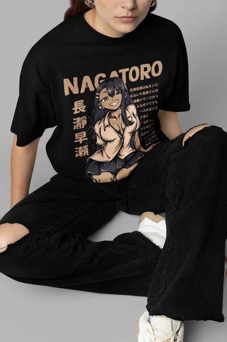 Immerse yourself in this striking Hayase Tee, perfect for anime fans. Looking for more Don't Toy with Me merch? Explore our full collection of anime merch now!