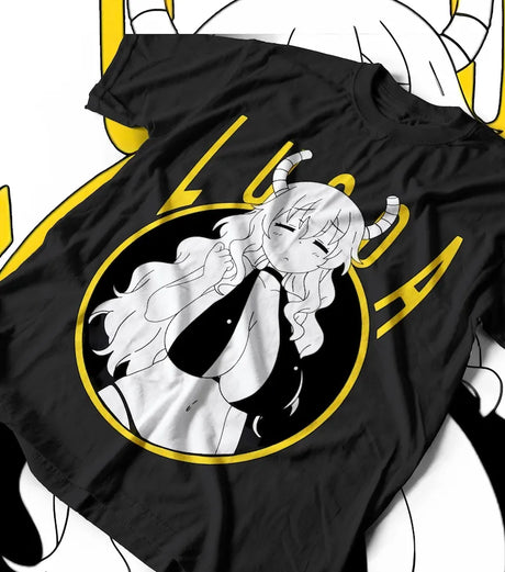 Immerse yourself in this striking Tohru Tee, perfect for anime fans Looking for more Miss Kobayashi's merch? Explore our full collection of anime merch now!