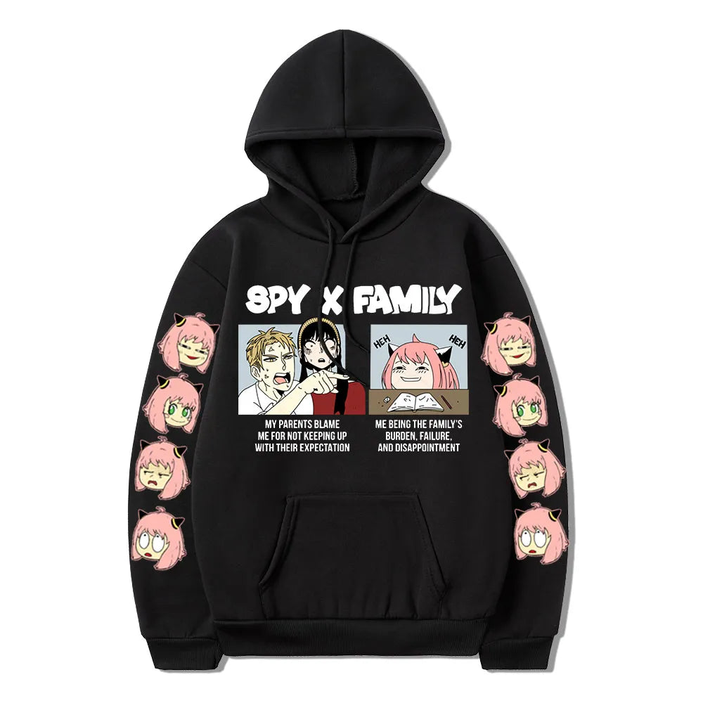 Upgrade your style with our kawaii Spy X Fam-Meme Hoodies  | If you are looking for more Spy X Family Merch, We have it all! | Check out all our Anime Merch now!