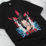 This tee captures the magic of Aki Hayakawa. If you're looking for more Chainsaw Man merch, we have it all! Check out our anime merch now—free shipping!