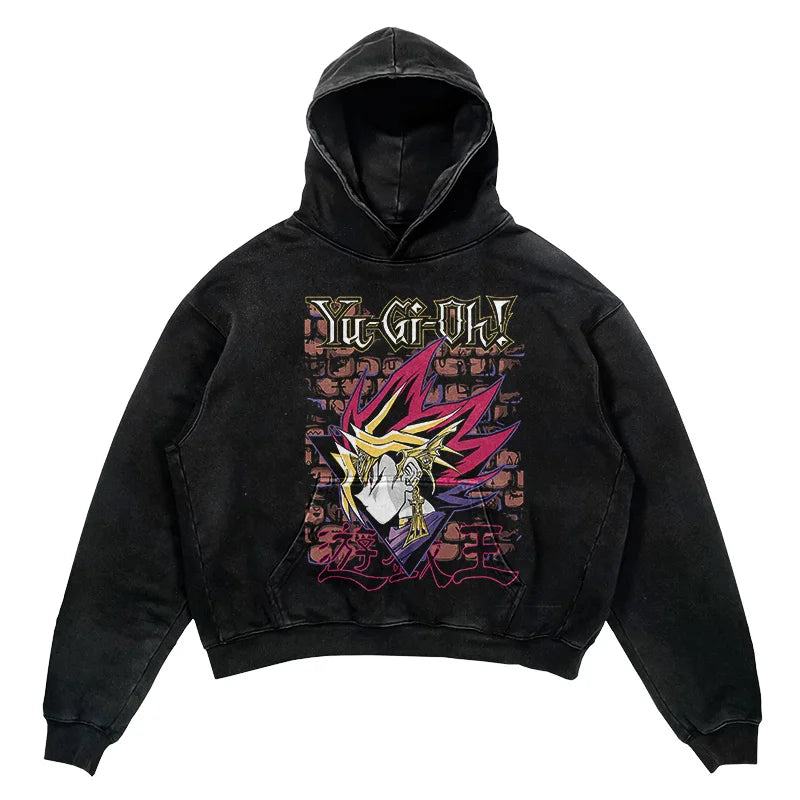 This hoodie resonates with the spirit of the classic duel battles. If you are looking for more Yu Gi Oh Merch, We have it all! | Check out all our Anime Merch now!