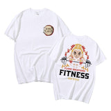 Demon Slayer Rengoku Flame Breathing Fitness T-Shirt