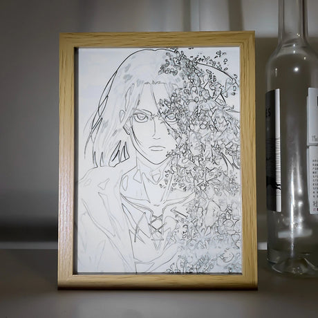 Experience Eren's formidable aura in your room with this beautifully crafted light box. If you are looking for Attack on Titan Merch, We have it all! | Check out all our Anime Merch now!