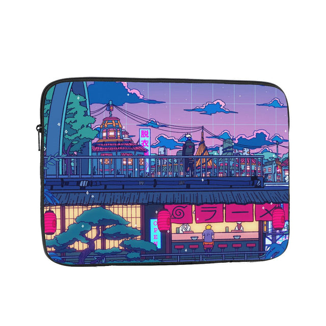 Show off your new laptop case with our Manga City Night  Anime | Ensure your devices are protected at all times| If you are looking for more Manga City Night Merch , We have it all! | Check out all our Anime Merch now!