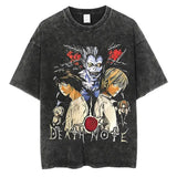 This vintage tees features various iconic characters and scenes from Death Note, perfect for fans. If you are looking for more  Death Note Merch, We have it all! | Check out all our Anime Merch now!