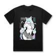 Here at Everythinganimee we have the best anime shirts in the world.
Step into the virtual world with the SeanVR Fox Spirit Tee, featuring a dynamic and colorful graphic of SeanVR in a playful fox spirit design. This tee perfectly blends anime style with VR gaming vibes.