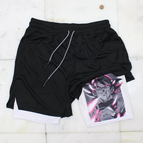 Upgrade your gym performance with our Dragon Ball Z Shorts | If you are looking for Dragon Ball Merch, We have it all! | check out all our Anime Merch now!