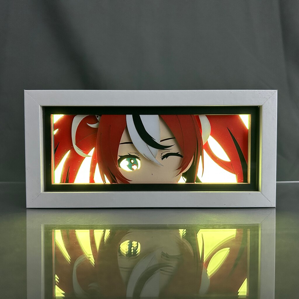 Hololive Mori, Calliope & Gawr Gura Lightbox