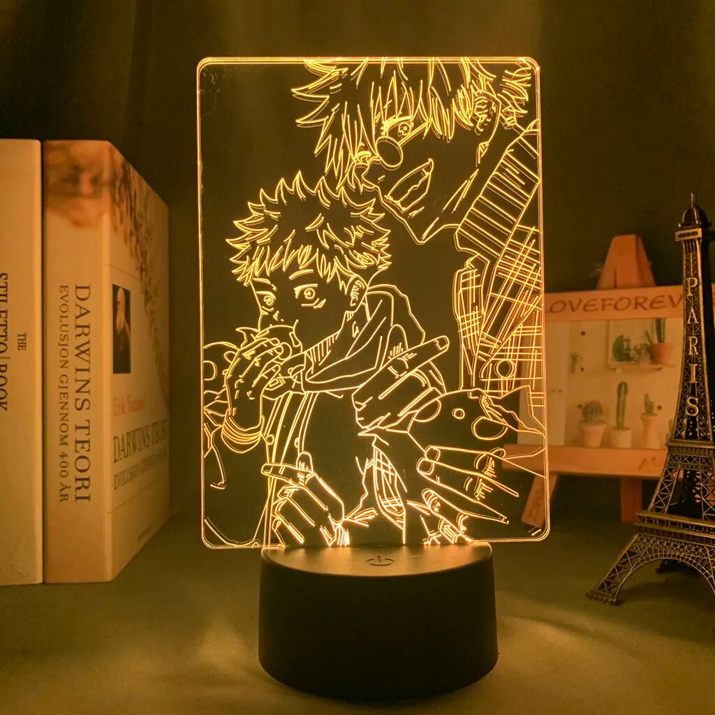 This LED light box serves both as an artistic statement and a functional night light. If you are looking for Jujutsu Kaisen Merch, We have it all! | check out all our Anime Merch now!