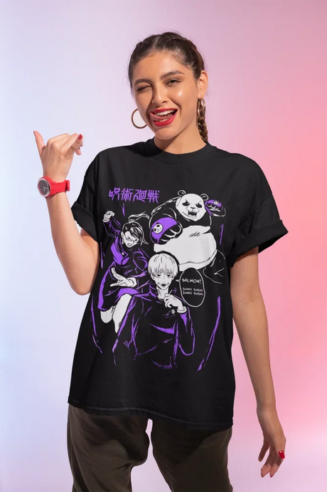 Here at Everythinganimee we have only the best anime merch! Free Global Shipping.
Unleash the power of theJujutsu Kaisen with this amazing tee. Featuring a bold and intense design