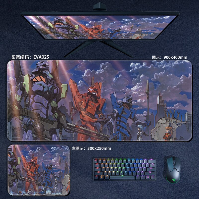 Neon Genesis Evangelion Mouse Pads