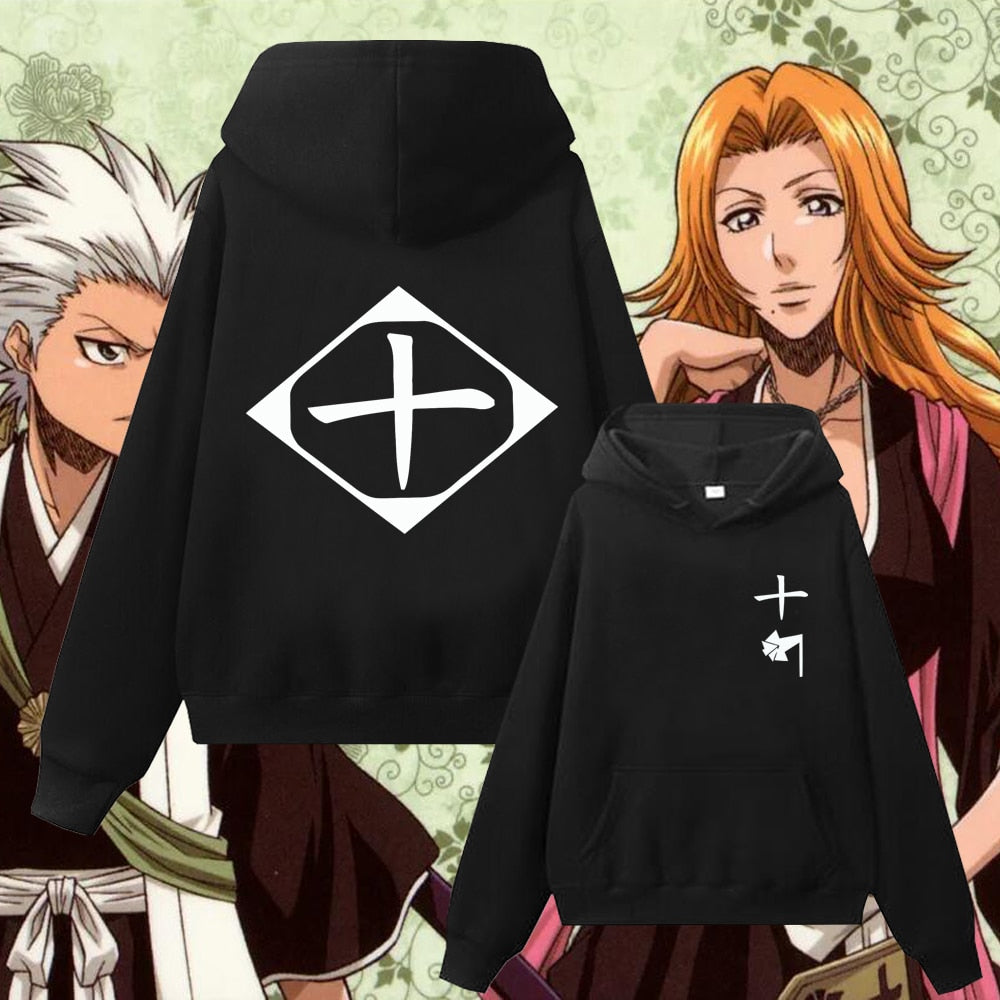 Bleach Captains' Legacy" - Gotei 13 Commemorative Hoodie