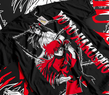 Here at Everythinganimee we have only the best anime merch! Free Global Shipping.
Relive the intense battles and camaraderie of Yu Yu Hakusho with this dynamic Yu Yu Hakusho T-Shirt. Featuring the fearless Yusuke,