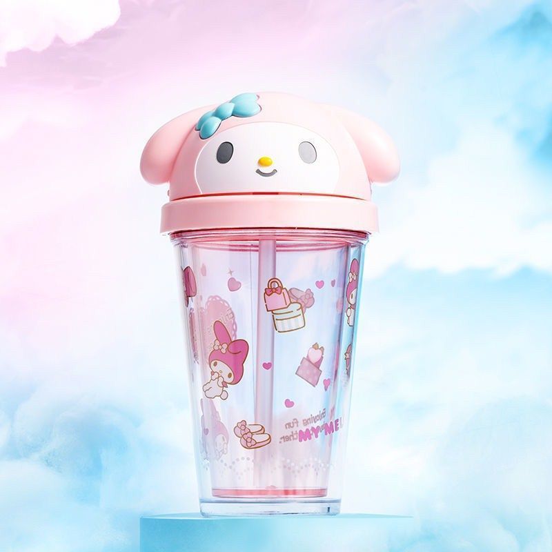 Cinnamoroll straw water cup