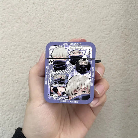 Transform your Airpods with our Jujutsu Kaisen Characters Airpods Case | If you are looking for Jujutsu Kaisen Merch, We have it all! | Check out all our Anime Merch now!