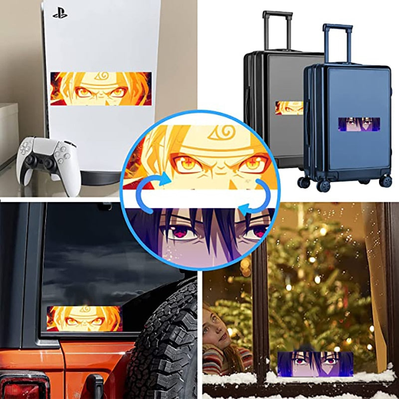 Naruto & Sasuke Eyes Motion Sticker