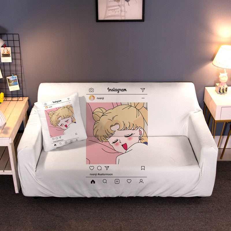 Sailor Moon Sofa Covers